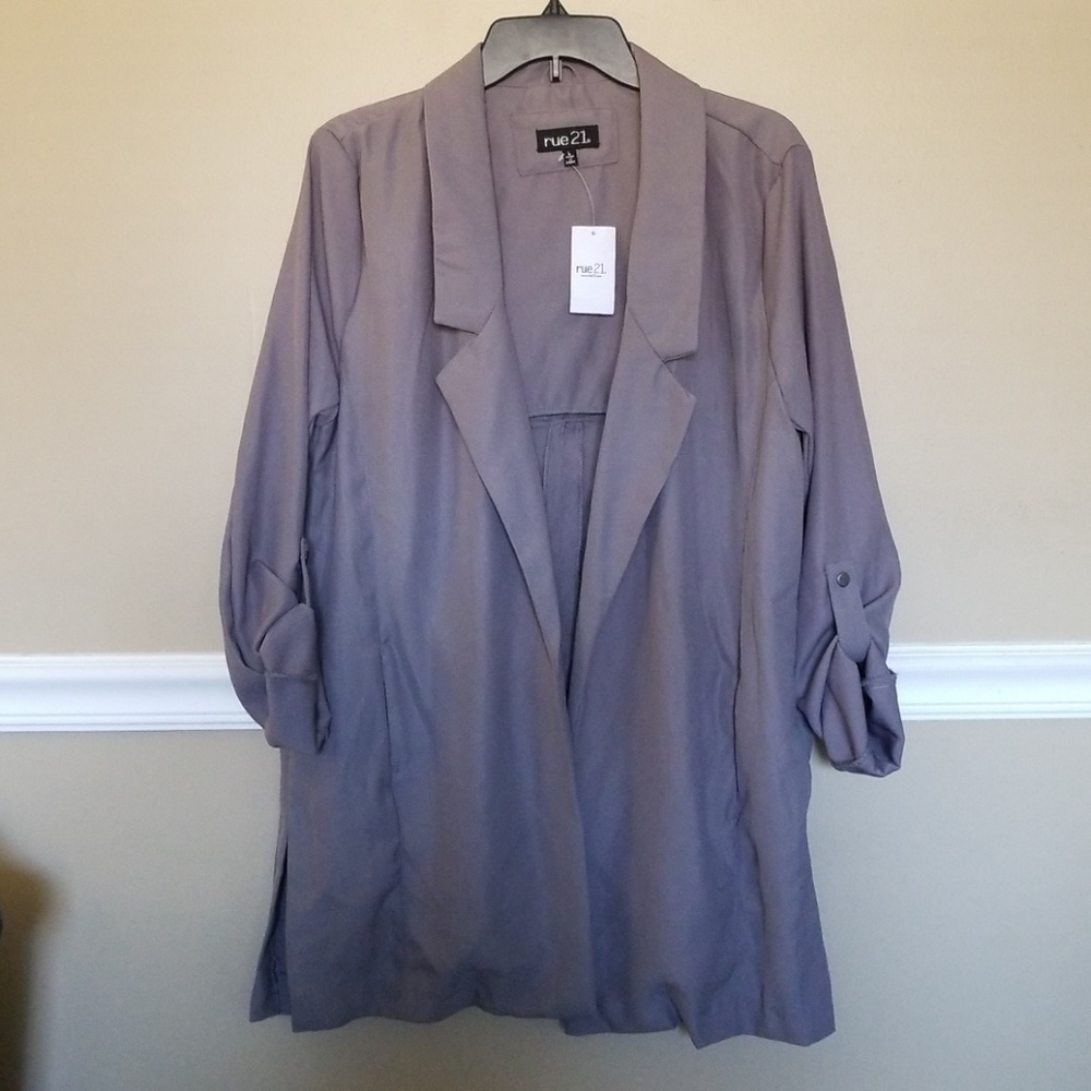 Rue21 Grey Duster